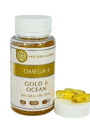 Omega-3 gold ocean – незамінні жирні кислоти для здоров’я серця, судин і мозку рослина карпат (484794)