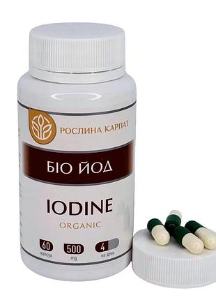 Біо йод organic – натуральна підтримка щитовидної залози та здоров'я рослина карпат (484781)