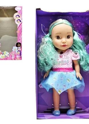 Лялька музична warm baby magic hair з довгим яскравим волоссям 32 см для дівчаток від 3 років (539649)