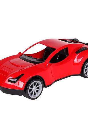 Спортивне авто технок пластик 19х8х7 см червоний (555376)