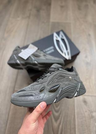 Стильные кроссовки adidas x raf Simons ozweego cylon-21 grey