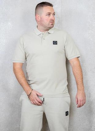 Чоловіча футболка поло від британського бренду marshall artist siren short sleeve polo🤍