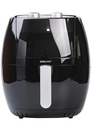 Аэрогриль sokany sk-8013 8 л 1800 вт черный (523152)