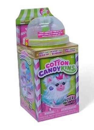 М'яка іграшка-сюрприз cotton candykins пухнастий улюбленець з ароматом та аксесуарами для дітей 3+ (541374)