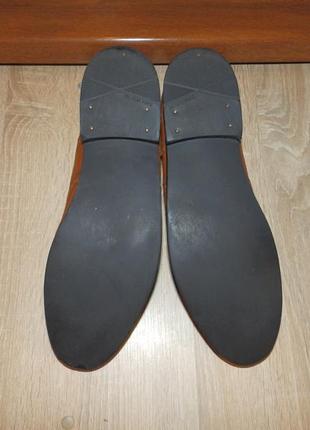 Броги , оксфорды , туфли marks & spencer brogue oxford leather7 фото