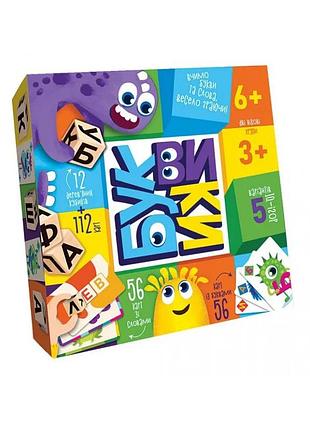 Детская развлекательная игра danko toys из дерева для 2-5 игроков 12 кубиков 112 карт (555942)