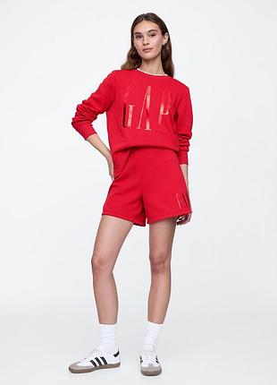Жіночі шорти на флісі gap з логотипом