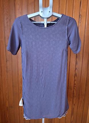Сукня white stuff, р. 8 (xs/s), віскоза, мереживна вишивка 10