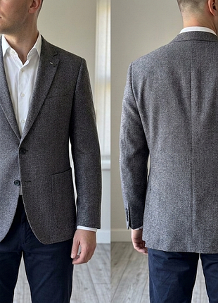 Піджак\блейзер navyboot modern fit wool-linen blazer