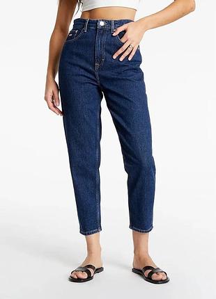 Tommy hilfiger mom jean ultra high rise tapered джинси на високій посадці мом