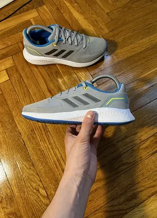 (38 размер, 24 см) adidas кроссовки кросівки сірі серые ukraine