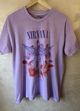 Футболка nirvana розмір l