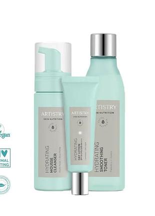 Набір «зволоження» денний догляд artistry skin nutrition амвей (439573)