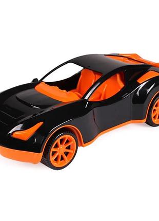 Спортивне авто пластикове жовтогаряче 30х15х10 см (596733)