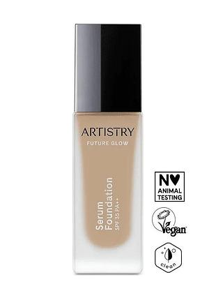 Artistry™ future glow™ тональна основа-сироватка для обличчя з spf 35 pa++ 201 beige амвей (469877)