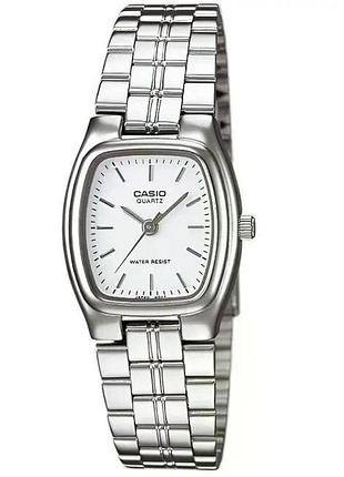Casio ltp-1169d-7a — женские кварцевые часы, стальной браслет, wr 30 м