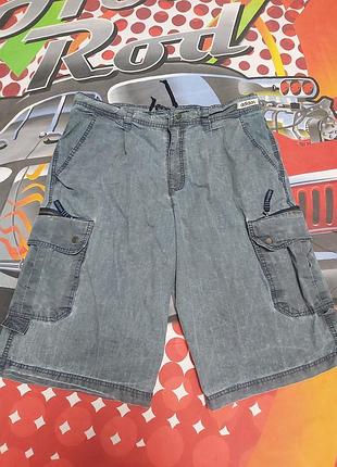 Винтажные шорты-карго adidas baggy jorts y2k (2005 год)