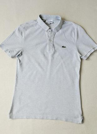 Оригинальный поло lacoste slim fit