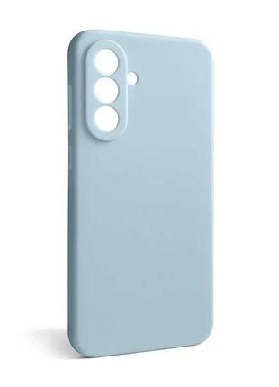 Силиконовый чехол для samsung galaxy a36 a56 5g 2025 голубой (665298)