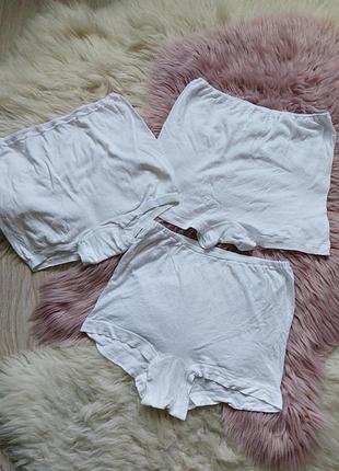 🌿🩵🌸 комплект трусиков хипстеров / шортики 100% cotton