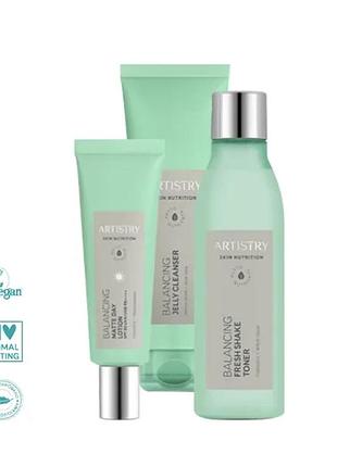 Artistry skin nutrition™ набор «матирование и баланс кожи» амвей (466538)