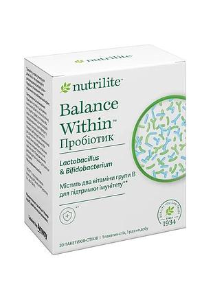 Nutrilite™ balance within™ пробиотик 30 саше амвей (432973)