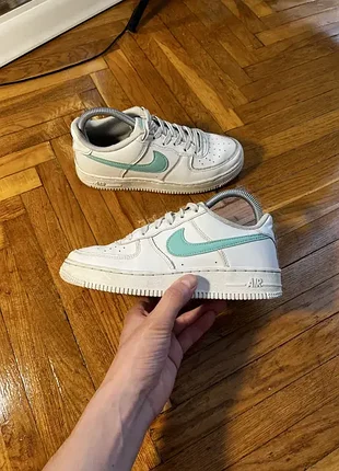 (36,5 размер, 23,5см) nike air force 1 af кроссовки белые кроссовки