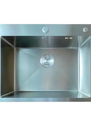 Мийка нержавіюча сталь mixxus mh6050 micro decor 600х500х215 мм (609868)