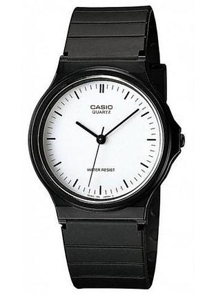 Casio mq-24-7e — чоловічий кварцовий годинник, полімерний ремінець, wr 30 м