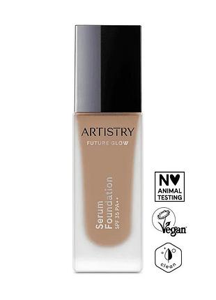 Artistry™ future glow™ тональная основа-сыворотка для лица с spf 35 pa++ 303 chestnut амвей (469883)