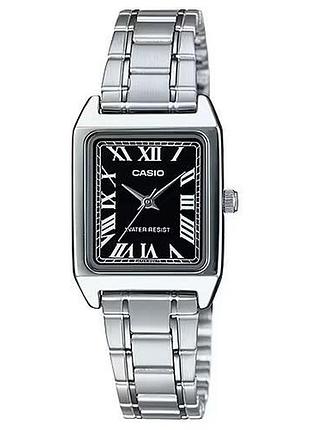 Casio ltp-v007d-1b — жіночий кварцовий годинник, сталевий браслет, wr 30 м