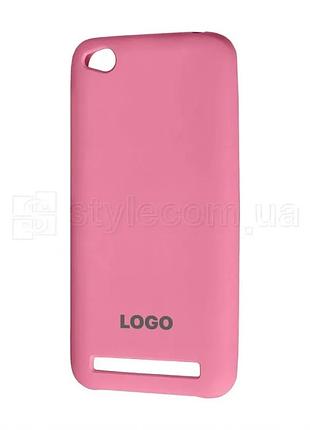 Чохол silicone для xiaomi силіконовий рожевий (671331)