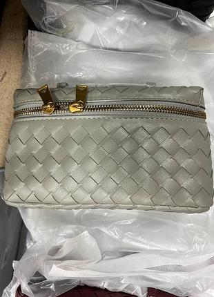 🤍 nostra bag grey/gold