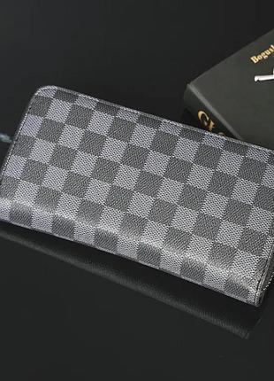Чоловічий гаманець клатч 20x10x3 см екошкіра чорний (513500)