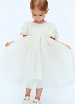 Праздничное платье с фатином h&amp;m 104 86 80