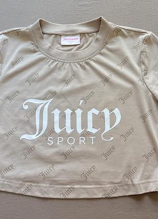 Укорочена футболка кроп-топ juicy couture sport (оригінал)