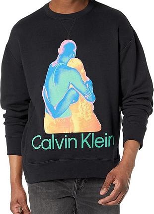 Чорний світшот, кофта calvin klein оригінал