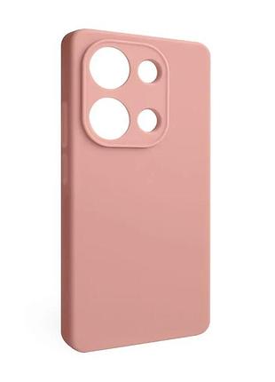 Силиконовый чехол для xiaomi redmi note 13 pro 4g светло-розовый (665685)