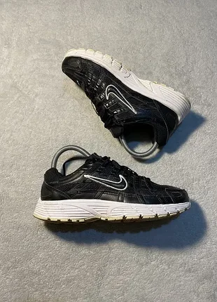 Черные кроссовки nike p6000 | 36,5 размер 23см