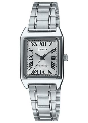 Casio ltp-v007d-7b — жіночий кварцовий годинник, сталевий браслет, wr 30 м