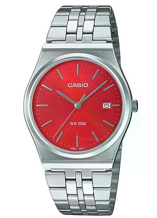 Casio mtp-b145d-4a2 — чоловічий кварцовий годинник, сталевий браслет, wr 50 м