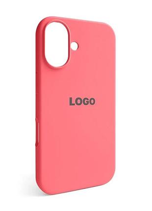 Чехол silicone case для apple iphone силиконовый 16 розовый (664832)