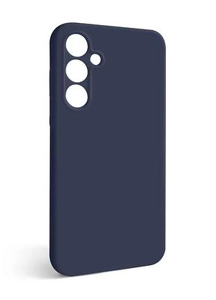 Силиконовый чехол для samsung galaxy a35 5g 2023 синий (665287)