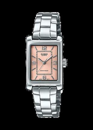 Casio ltp-1234dd-4a — женские кварцевые часы, стальной браслет, wr 30 м