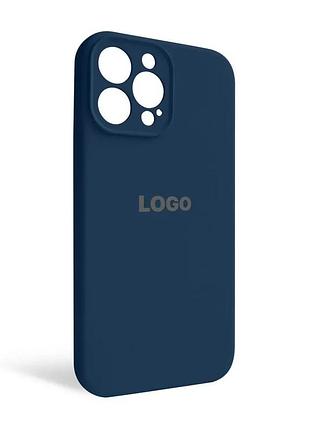Чохол силіконовий для apple iphone 13 pro max синій (664182)