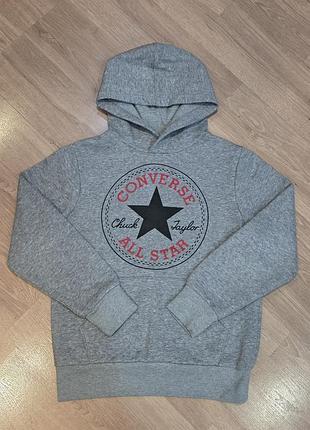 Толстовка худі converse на флісі на 8-10років, 128-140см