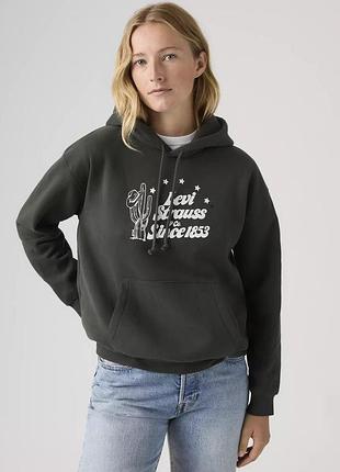 Женское худи levi's на флисе