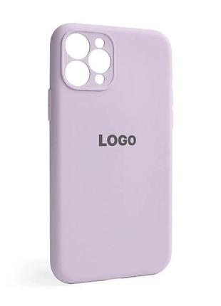 Чохол силіконовий для apple iphone 11 pro фіолетовий закрита камера (663594)