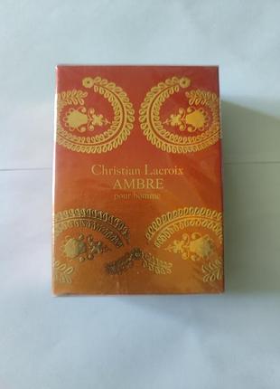 Парфуми christian lacroix ambre для чоловіків