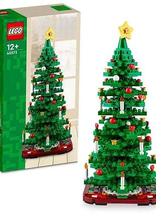 Конструктор lego icons новогодняя елка 784 детали пластик 19х35х9 см зеленая (700795)